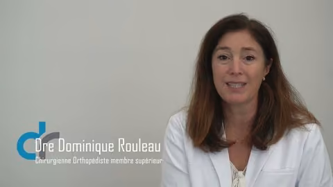 Pourquoi vivre avec la peur d'une nouvelle luxation d'épaule ? Dre Rouleau peut vous aider.